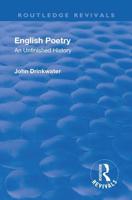 Revival: English Poetry: An Unfinished History (1938)