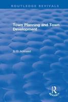 Town Planning and Town Development