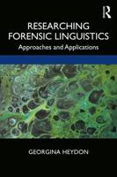 Researching Forensic Linguistics