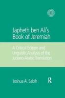 Japheth Ben Ali's Book of Jeremiah