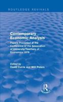 Contemporary Economic Analysis