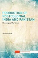 Production of Postcolonial India and Pakistan