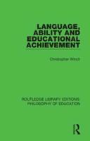 Language, Ability and Educational Achievement