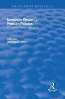 European Disability Pension Policies