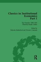 Classics in Institutional Economics, Part I, Volume 1