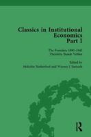 Classics in Institutional Economics, Part I, Volume 2