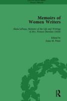 Memoirs of Women Writers, Part I, Volume 1