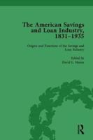 The American Savings and Loan Industry, 1831-1935 Vol 1