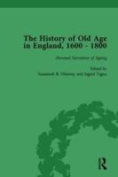 The History of Old Age in England, 1600-1800, Part II Vol 8