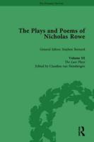 The Plays and Poems of Nicholas Rowe. Volume III