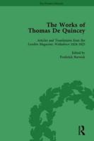 The Works of Thomas De Quincey, Part I Vol 4