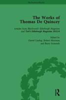 The Works of Thomas De Quincey, Part II Vol 9
