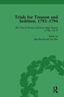 Trials for Treason and Sedition, 1792-1794, Part I Vol 3