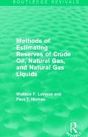 Methods of Estimating Reserves of Crude Oil, Natural Gas, and Natural Gas Liquids