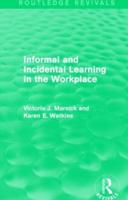 Informal and Incidental Learning in the Workplace