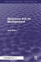 Dyspraxia and its Management