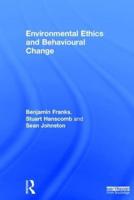 Environmental Ethics and Behavioural Change