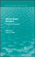 World Metal Demand: Trends and Prospects