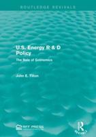 U.S. Energy R & D Policy