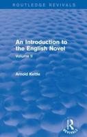 An Introduction to the English Novel. Volume II