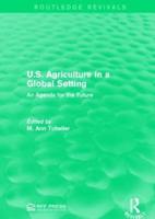 U.S. Agriculture in a Global Setting