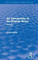 An Introduction to the English Novel. Volume I