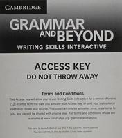 Grammar and Beyond Level 2 Writing Skills Interactive for Blackboard Via Activation Code Card