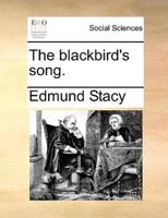 The blackbird's song.