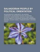 Salvadoran People By Political Orientati