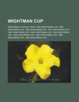 Wightman Cup: Wightman Cups By Year, 196