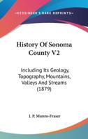 History Of Sonoma County V2