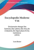 Encyclopedie Moderne V16