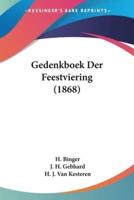 Gedenkboek Der Feestviering (1868)