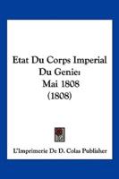 Etat Du Corps Imperial Du Genie