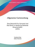 Allgemeine Gartenzeitung