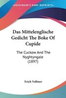 Das Mittelenglische Gedicht The Boke Of Cupide