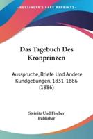 Das Tagebuch Des Kronprinzen