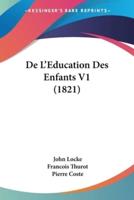 De L'Education Des Enfants V1 (1821)