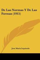 De Las Normas Y De Las Formas (1915)