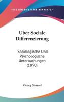 Uber Sociale Differenzierung