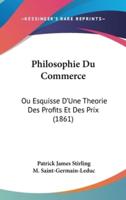 Philosophie Du Commerce