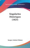 Singularites Historiques (1825)