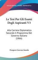 Le Tesi Per Gli Esami Degli Aspiranti V3