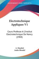 Electrotechnique Appliquee V1