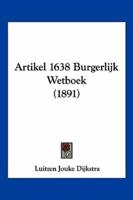 Artikel 1638 Burgerlijk Wetboek (1891)
