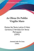 As Obras De Publio Virgilio Maro