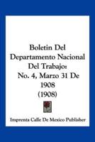 Boletin Del Departamento Nacional Del Trabajo