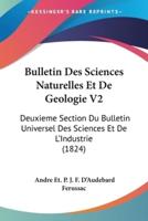 Bulletin Des Sciences Naturelles Et De Geologie V2