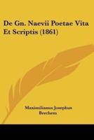 De Gn. Naevii Poetae Vita Et Scriptis (1861)