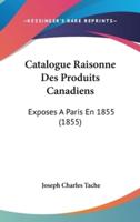 Catalogue Raisonne Des Produits Canadiens
